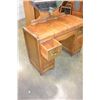 Image 3 : VINTAGE WATERFALL VANITY DRESSER WITH MIRROR