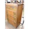 Image 2 : VINTAGE WATERFALL HIGHBOY DRESSER