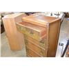 Image 3 : VINTAGE WATERFALL HIGHBOY DRESSER