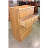 Image 3 : 5 DRAWER OAK DRESSER
