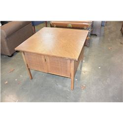 WALNUT ENDTABLE