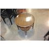 Image 2 : ROUND 2 TIER GLASSTOP ENDTABLE