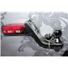 Image 1 : MASTERLOCK STAINLESS 4 INCH DROP 2 3/4 INCH RISE 5000LB HITCH WITH INTERCHANGEABLE 2 INCH BALL AND 1