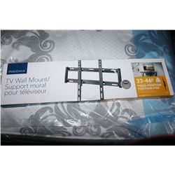 NEW OVERSTOCK INSIGNIA 33 46 INCH FIXED POSITION WALL MOUNT