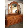Image 2 : PALLISAR 7 DRAWER DRESSER WITH MIRROR
