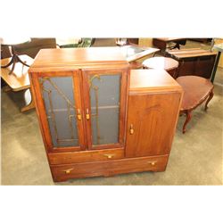 VINTAGE TWO STEP CUPBOARD