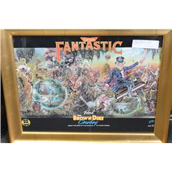 CAPTAIN FANTASTIC FRAMED PICTURE