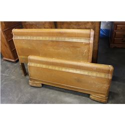 VINTAGE WATERFALL DOUBLE BED FRAME