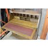 Image 3 : ENGLISH 1870 SCERETAIRE DROPFRONT DESK WITH ORIGINAL FINISH