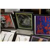 Image 2 : LOT OF MUSIC THEMED FRAMED PRINTS