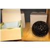 Image 1 : NEW PYREX IN BOX AND DECORATIVE ORBS