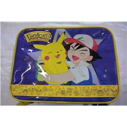 POKEMAN LUNCH BAG WITH PINS