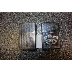TWO ZIPPO LIGHTERS