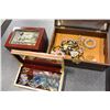 Image 1 : THREE JEWELERY BOXES AND CONTENTS