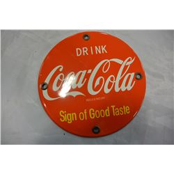 COCA COLA PORCELAIN SIGN