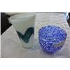 Image 1 : TWO ART GLASS VASES