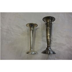 BIRKS STERLING VASE AND STERLING VASE