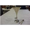 Image 1 : STERLING TIFFANY TRUMPET VASE AND TIFFANY SUGAR TONGS