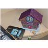 Image 1 : BOX OF ELECTRONICS AND SIMPSONS CLOCK