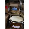 Image 1 : WOOD BUCKET AND BONGOS AND HAMMOCK