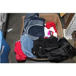BOX OF CLOTHES