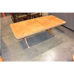 CRANK ADJUSTABLE COFFEE TABLE