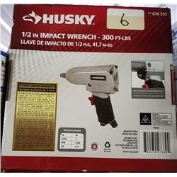 HUSKY 1/2 in Impact Wrench- 300 ft-lbs