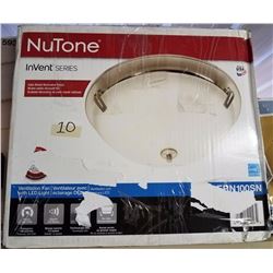 NuTone InVent Series Ventilation Fan with LED Light.