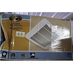 Hamption Bay Ultra Quiet Ventilation Fan.