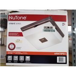 NuTone InVent Series Ventilation Fan with Light.