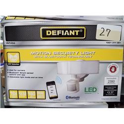 Defiant, Motion Security Light With Bluetooth Technology. LED