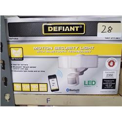 Defiant, Motion Security Light With Bluetooth Technology. LED