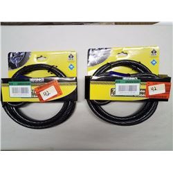 Two- Brinks Home Security Commercial Tire Locks
