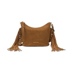 Michael Kors Billy Medium Fringe Messenger Dark Caramel