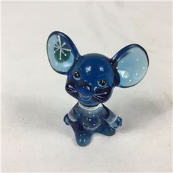 Fenton Handpainted Glass Mouse - Signed