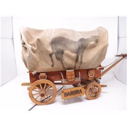 Vintage Lamp in the form of a Covered Wagon