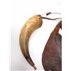 Image 3 : Antique Hunting Pouch and Powder Horn