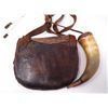 Image 4 : Antique Hunting Pouch and Powder Horn