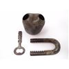 Image 3 : Antique Iron Paddlock