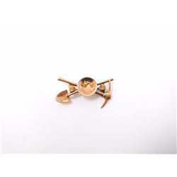10 Kt Gold Rush Pin