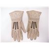 Image 1 : Doeskin Riding Gloves Ladies Size