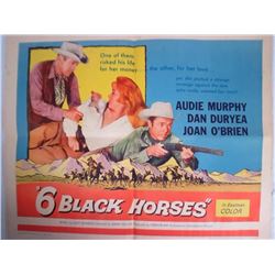 Movie Poster 6 Black Horses