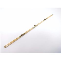 Very Fine Ivory Folding Ruler