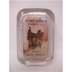 Paper Weight E.M. Jones Saddlery Co.