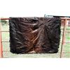 Image 1 : Wool and Horse Hide Lap Blanket