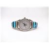 Image 1 : Ladies Watch with Turquoise, Mother of Pearl Band
