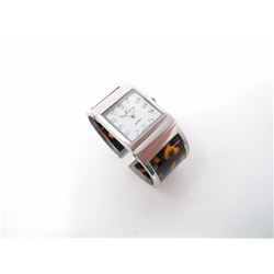 Watch with Tortoise Shell Band