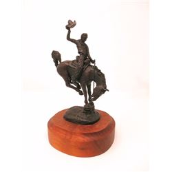 D. Michael Thomas 1983 Bronze Cowboy Statue 65/100