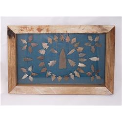 49 Mounted Arrowheads