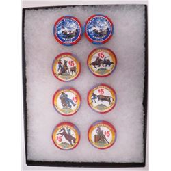 8 Las Vegas $5 Gaming Chips NFR Edition